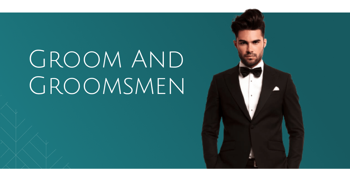 Groom and groomsmen